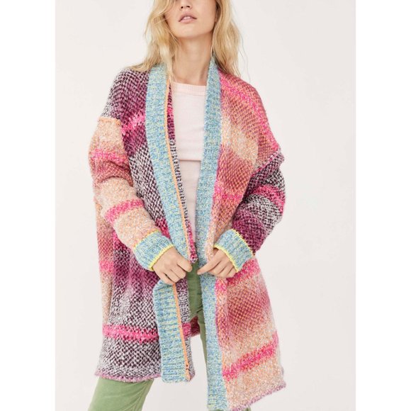 Free People Sweaters - NWT Free People Daydreamer Cardi / Orchid Cloud Combo